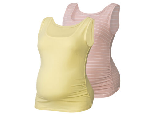 esmara 2 dames zwangerschapstops (XS (32/34)
